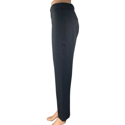 Spanx Black High Waisted Straight Leg Activewear Trousers Leggings Pants Size M