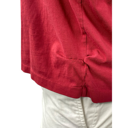 Polo Ralph Lauren Iconic Men's Red Crew Neck Short Sleeve Jersey T-Shirt Top M