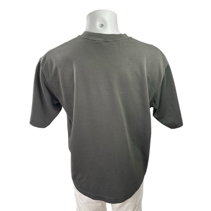 Uniqlo Airism Men's Gray Oversized Short Sleeve Crewneck T Shirt Tee Top Size L