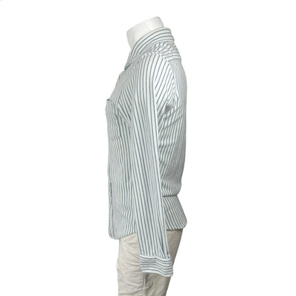 Bonobos Stretch Everyday Striped Collared Long Sleeve Button Down Shirt Top Sz M
