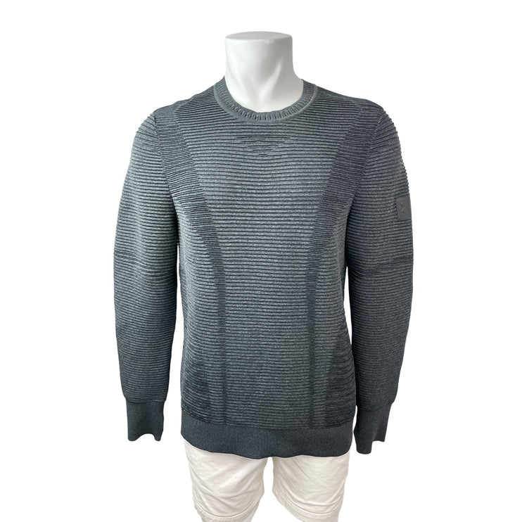 Under Armour IntelliKnit Phantom Men's Dark Gray Long Sleeve Crew Sweater Top L