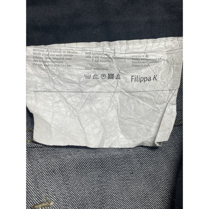 Filippa K Women's Black Mid Rise Slim Straight Leg Casual Denim Jeans Size 27x34