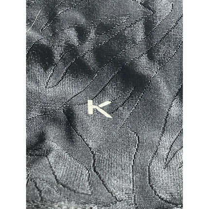 Koral Womens Black Jacquard Textured Yoga Running Athletic Leggings Pants Size S