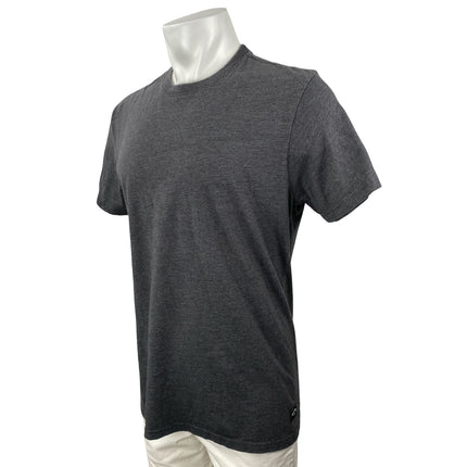 Billabong Men's Black Gray Short Sleeve Crew Neck Basic T Shirt Tee Top Size M
