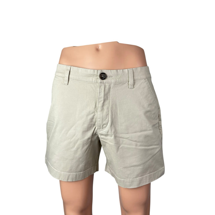 Chubbies Men's Beige Regular Fit Golf Chino Khaki Bermuda Casual Shorts Size 32