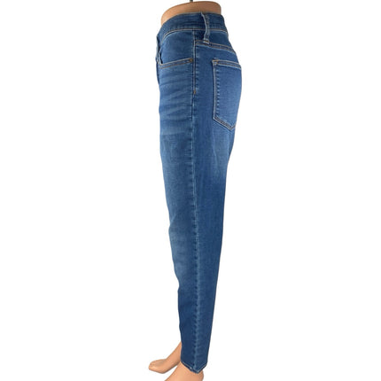 J.Crew Women's Blue Medium Wash 9" High Rise Skinny Leg Denim Jeans Pants Sz 29