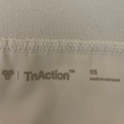Aritzia TNAction White Pleated Elastic Waist Tennis Golf Athletic Skirt Skort XS