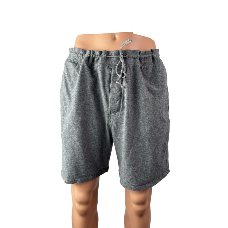 J.Crew Men's Gray High Rise Yoga Sports Athletic Activewear Sweat Shorts Sz M/L