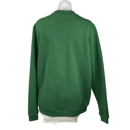 New Balance Women's Green Long Sleeve Crew Neck Sweater Sweatshirt Top Size M