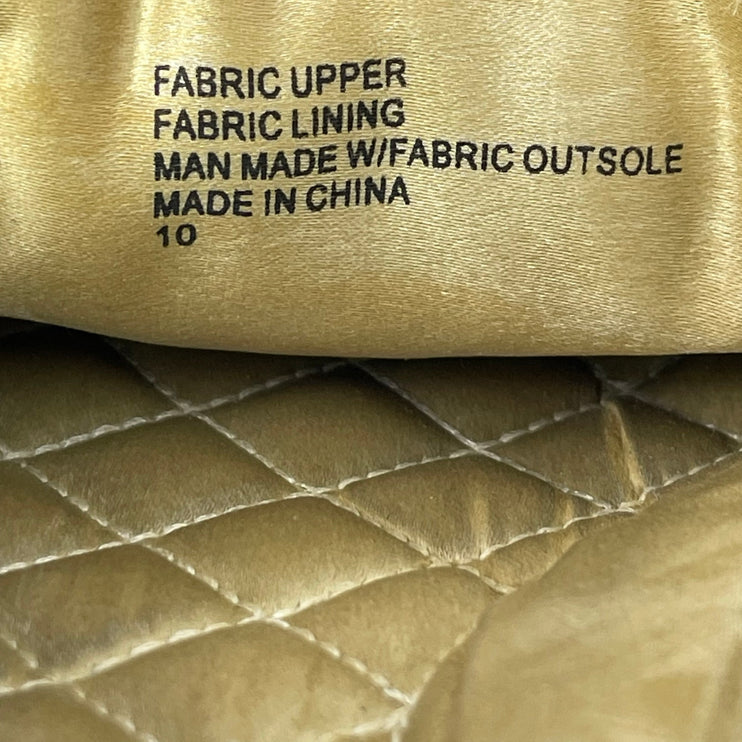 Birdies The Starling Black Velvet Pointed Toe Slip On Flats Loafers Shoes Sz 10