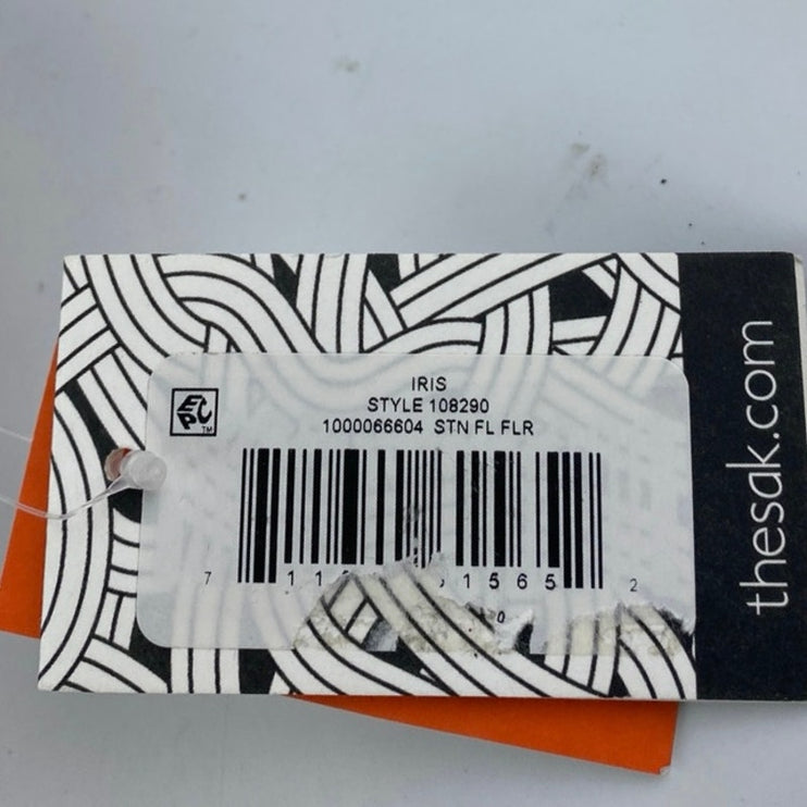 NEW The Sak Iris Ivory Blue Crossbody Purse Smartphone Wallet Clutch Wristlet