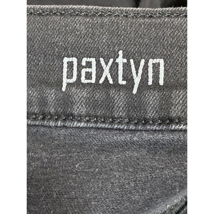 7 For All Mankind Paxtyn Women's Black Slim Mid Rise Skinny Denim Jeans Size 32