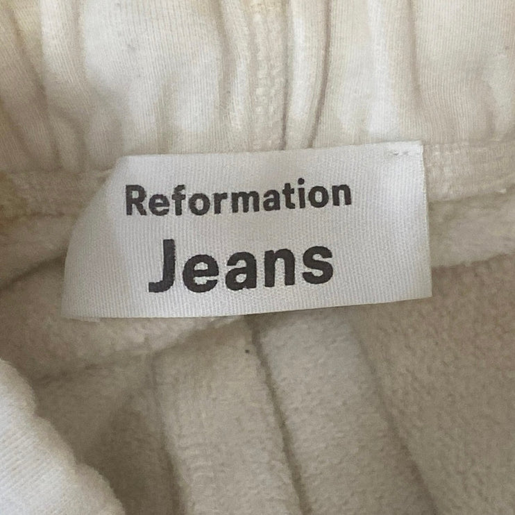Reformation Jeans Clay Tornado Tie Dye High Rise Jogger Trousers Sweat Pants M