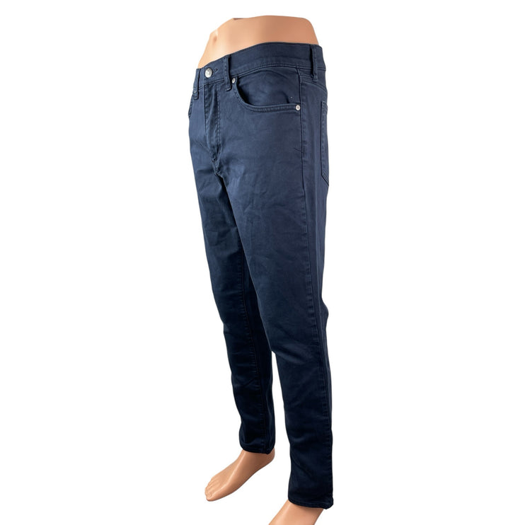 Joe's Mens Navy Blue High Rise Classic Slim Skinny Straight Denim Jeans Pants 31