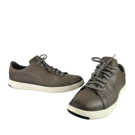 Cole Haan Grandpro Men's Green Leather Low Top Lace Up Sneakers Shoes Size 8