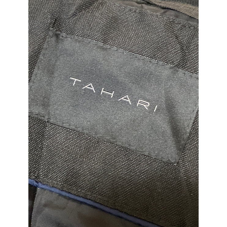 Tahari Men's Black Wool Detachable Hood Hoodie Full Zip Waterproof Jacket Sz XXL