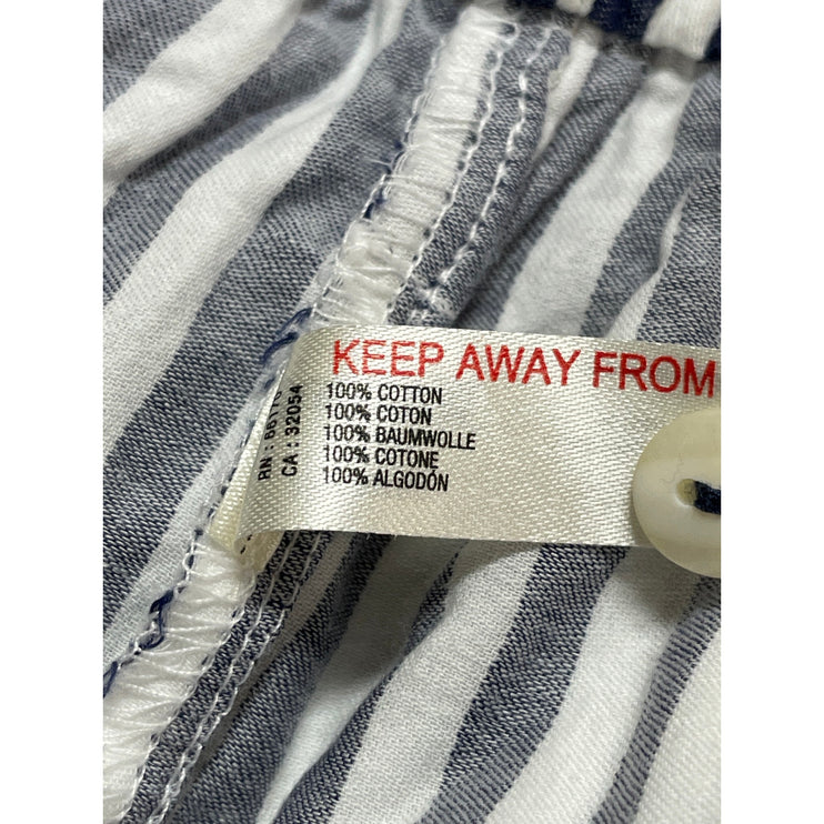NEW Anthropologie Wren Women's Stripe Yoga Athletic Activewear Boxer Short XXS