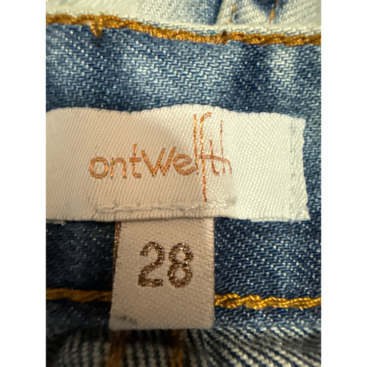 Twelve by Ontwelfth Multicolor Tribal Aztec Western Cut Off Denim Jean Shorts 28