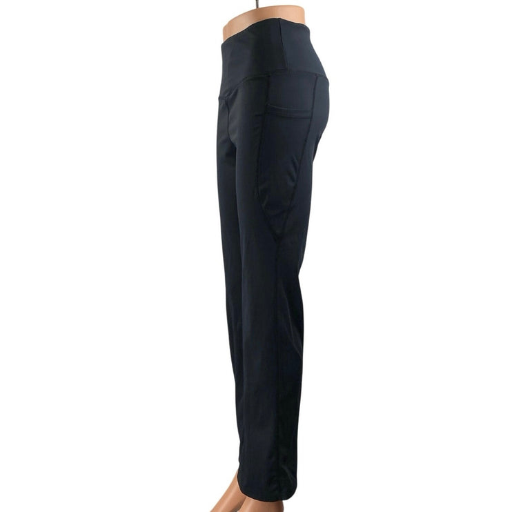 Baleaf Womens Black High Waisted Flare Bootcut Yoga Athletic Leggings Pants Sz S