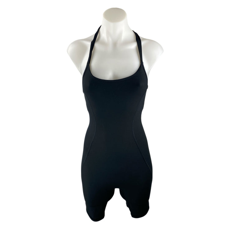 YPB SculptLUX Women's Black Sleeveless Yoga Athletic One Piece Romper Size XS