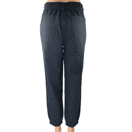 Gap Women's Black High Waisted Tapered Carrot Career Trousers Pants Size S