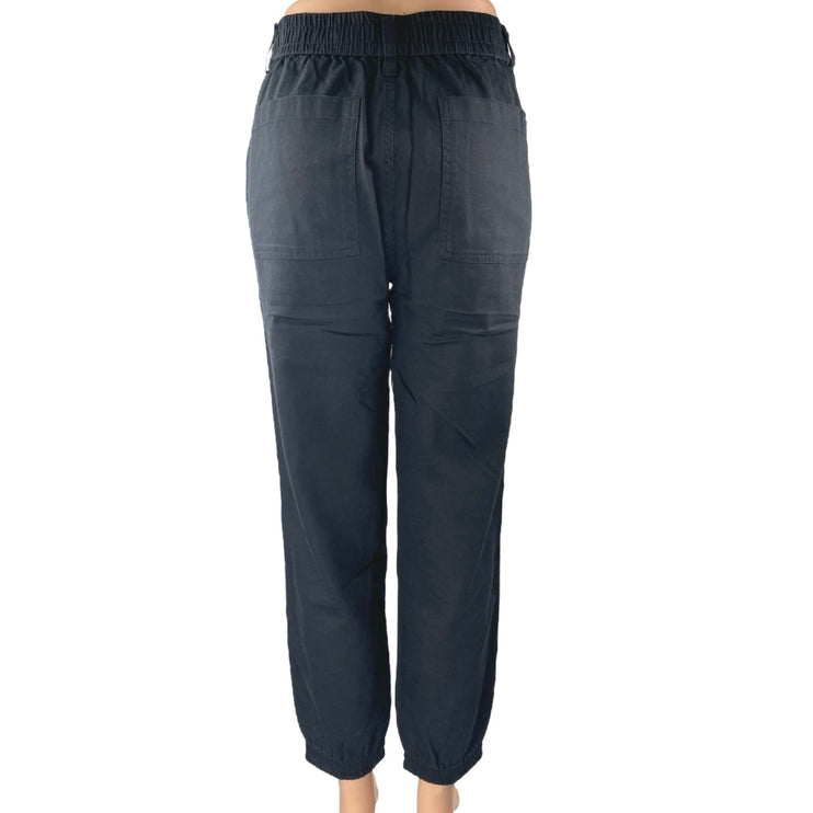 Gap Women's Black High Waisted Tapered Carrot Career Trousers Pants Size S