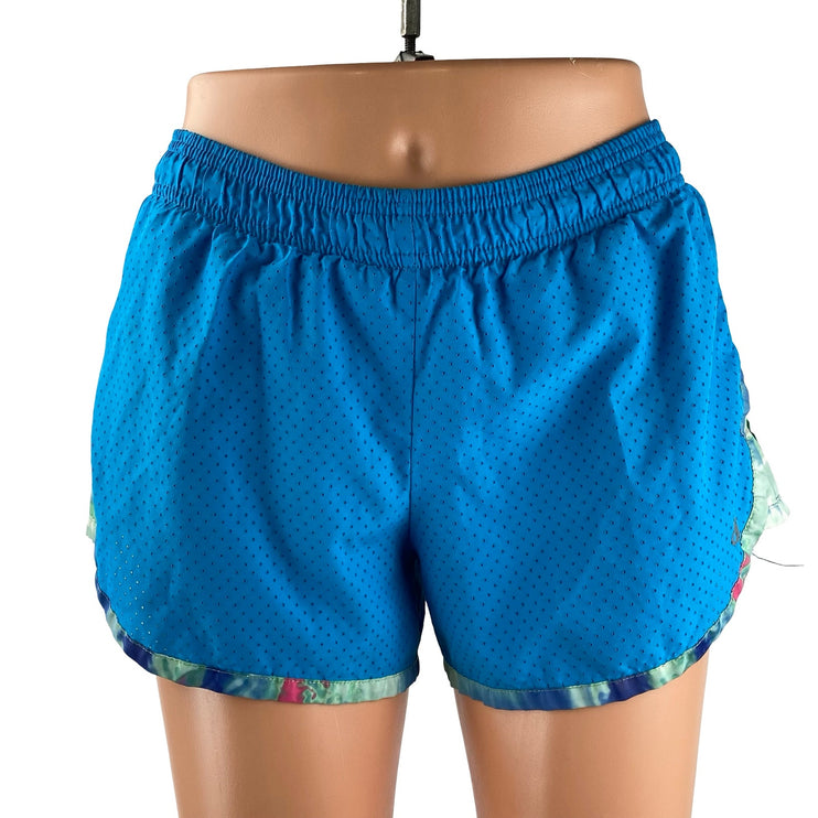Champion Duo Dry Mesh Running Women's Blue Yoga Athletic Activewear Shorts Sz XS