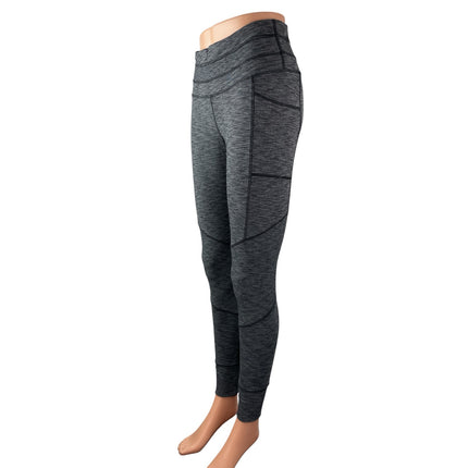 Athleta Excursion Tight Gray Skinny Yoga Athletic Activewear Leggings Pants Sz S