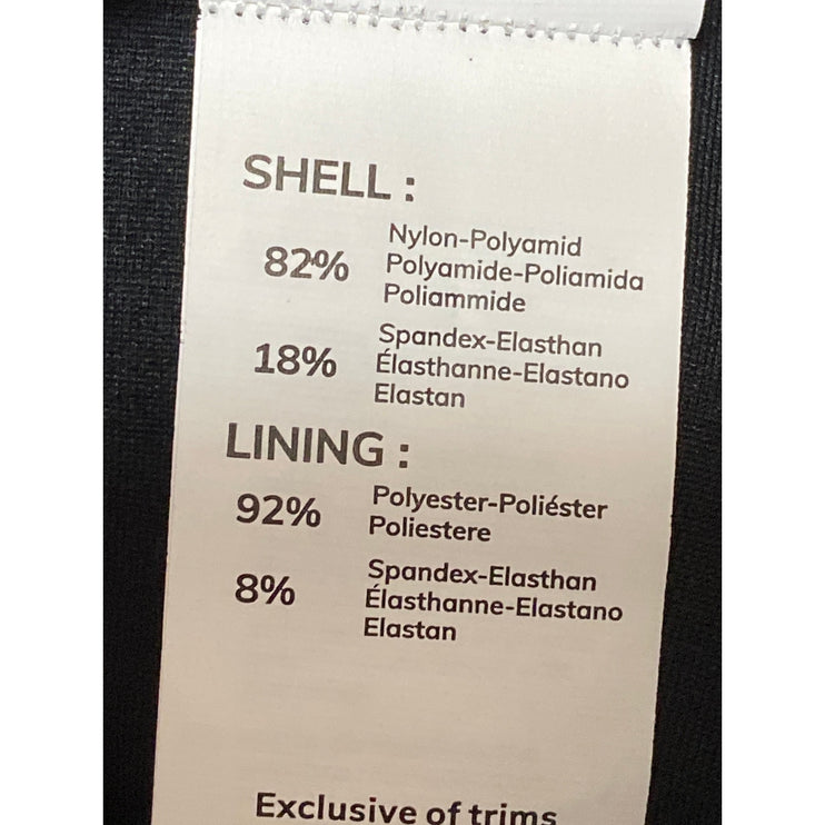 NEW Cupshe Black Cross Back Strap Triangle Two Piece Bikini Set Swimwear Size M