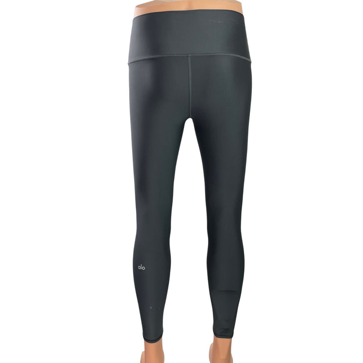 Alo Yoga Airlift Womens Black High-Rise Skinny Activewear Yoga Leggings Pants S