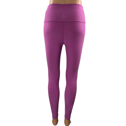 Beyond Yoga Women's Pink High Rise Workout Gym Athletic Leggings Pants Size M