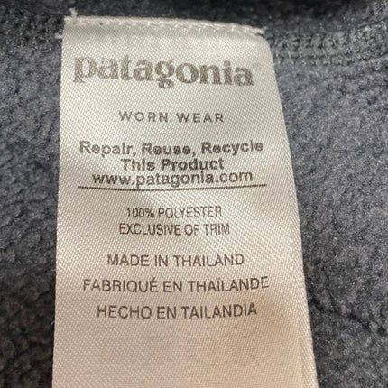 Patagonia Marsupial Men's Black Snap-T Long Sleeve Fleece Sweatshirt Sweater XS