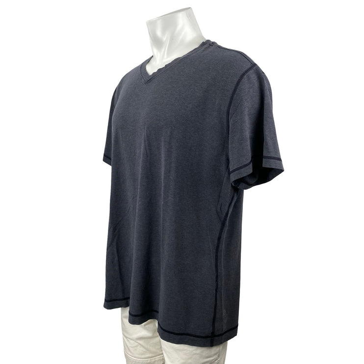 Lululemon Fundamental Black Short Sleeve Athletic Activewear Tee T-Shirt Top XL
