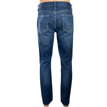 Banana Republic Men's Blue Medium Wash Slim Fit Tapered Denim Jeans Size 30x32