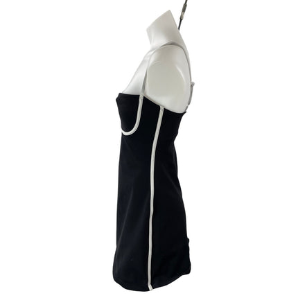 NEW Alo Yoga Alosoft Courtside Black Cami Camisole Tank Tennis Mini Dress S