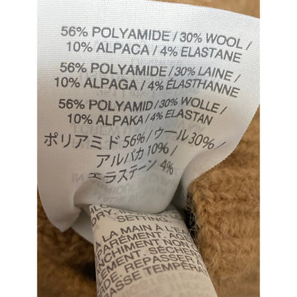 NEW J.Crew Tan Wool Supersoft Yarn Leopard Animal Print Knit Texting Gloves OS