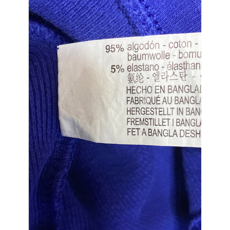 Zara Women's Royal Blue Turtleneck Sleeveless Slim Fit Crop Vest Tank Top Size S