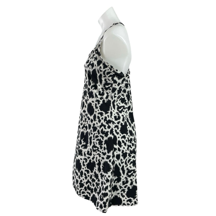 Outdoor Voices The Exercise Black White Built in Short Tennis Golf Dress Size L