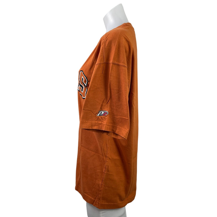 P2 By Pro Player Women's Orange Texas Longhorns NCAA T Shirt Tee Top Size M