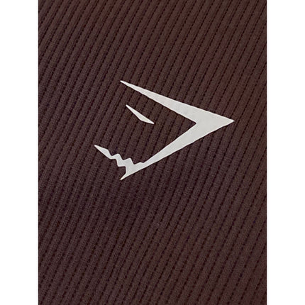Gymshark Women's Brown High Rise Yoga Workout Capri Athletic Leggings Pants 2