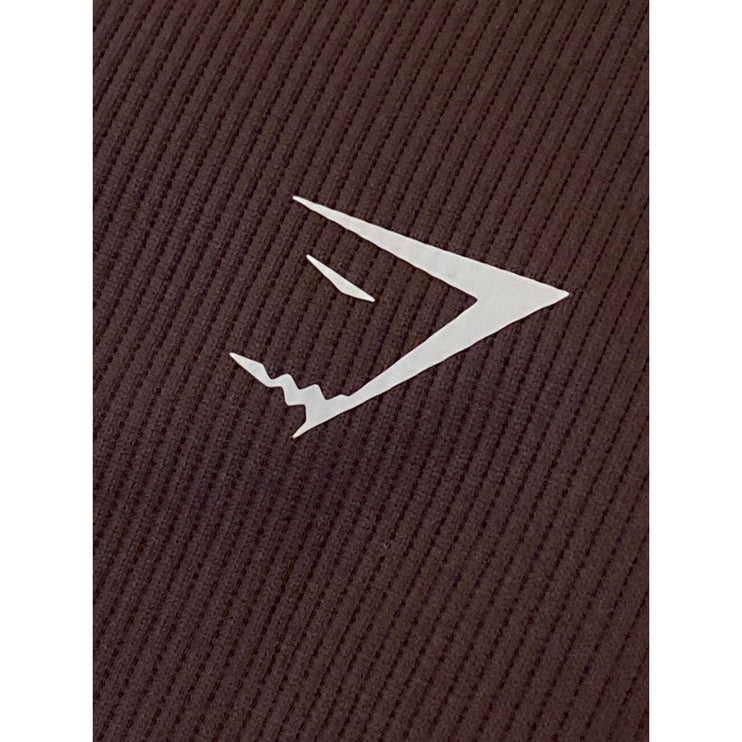 Gymshark Women's Brown High Rise Yoga Workout Capri Athletic Leggings Pants 2