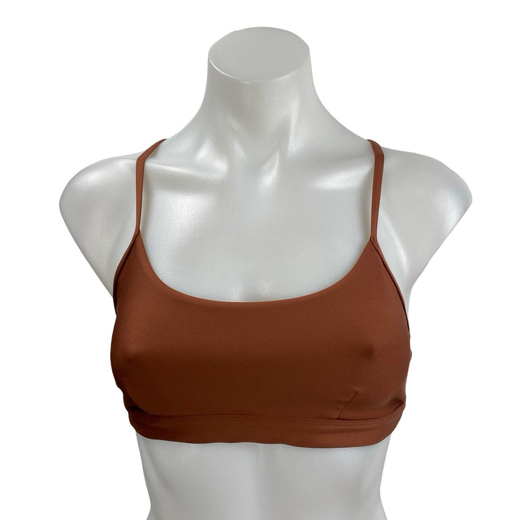 Alo Yoga Airlift Intrigue Athletic Activewear Crop Cami Tank Sports Bra Top Sz M
