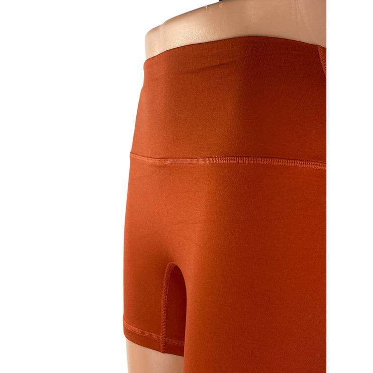 Set Active Form Cloud Brown Coral Yoga Workout Running Athletic Biker Shorts S