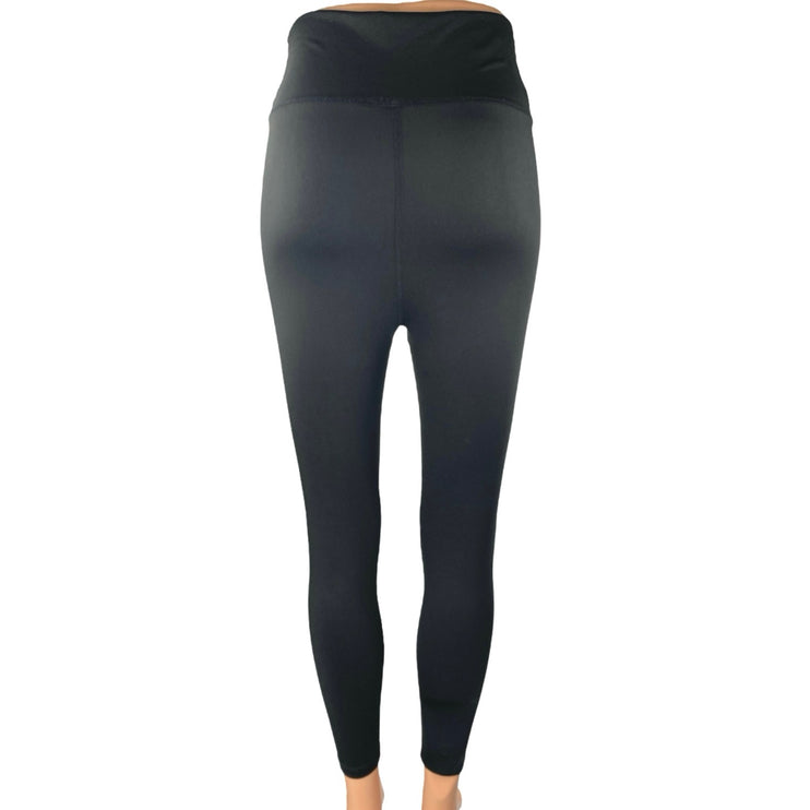 Everlast Women's Black High Rise Yoga Workout Athletic Leggings Pants Size S