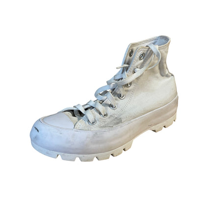 Converse Chuck Taylor All Star Lugged High Top White Womens Sneakers Shoes Sz 7