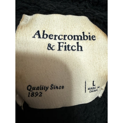 Abercrombie & Fitch Women's Black Turtleneck Long Sleeve Sweater Top Size L