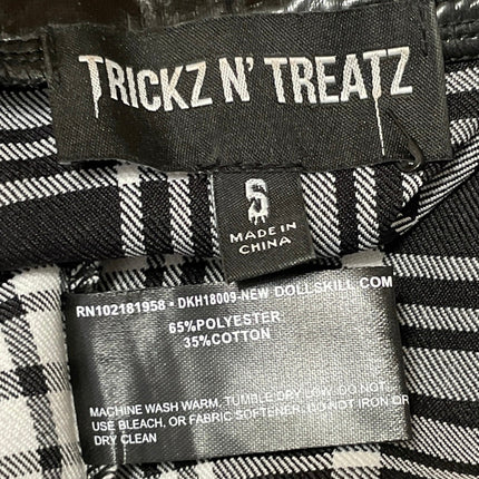Trickz N' Treatz Clueless Dionne Teen Comedy Movie Outfit Black White 2 PC Set S