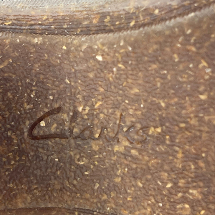 Clarks Sashlin Vita Women's Black Suede Round Toe Zip Chelsea Ankle Boots Size 8