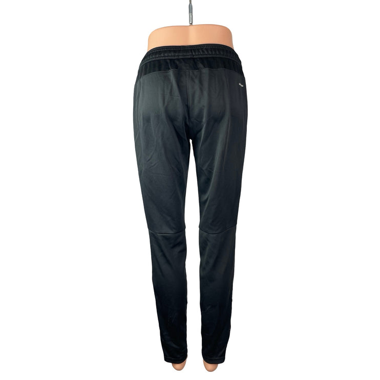 Adidas Tiro 17 Black Mid Rise Yoga Athletic Activewear Trousers Training Pants S