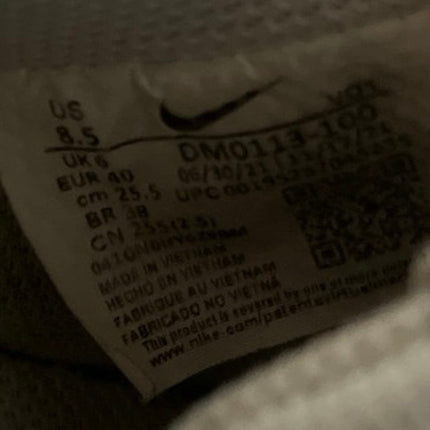 Nike Court Vision Alta Womens White Leather Platform Trainers Sneakes Shoes 8.5